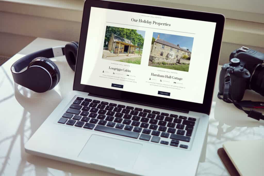 Hexham Website Design portfolio