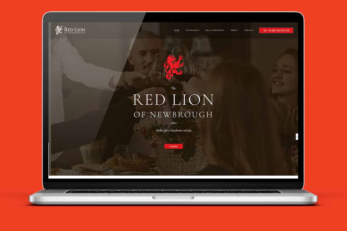 red-lion-pub-newbrough-laptop