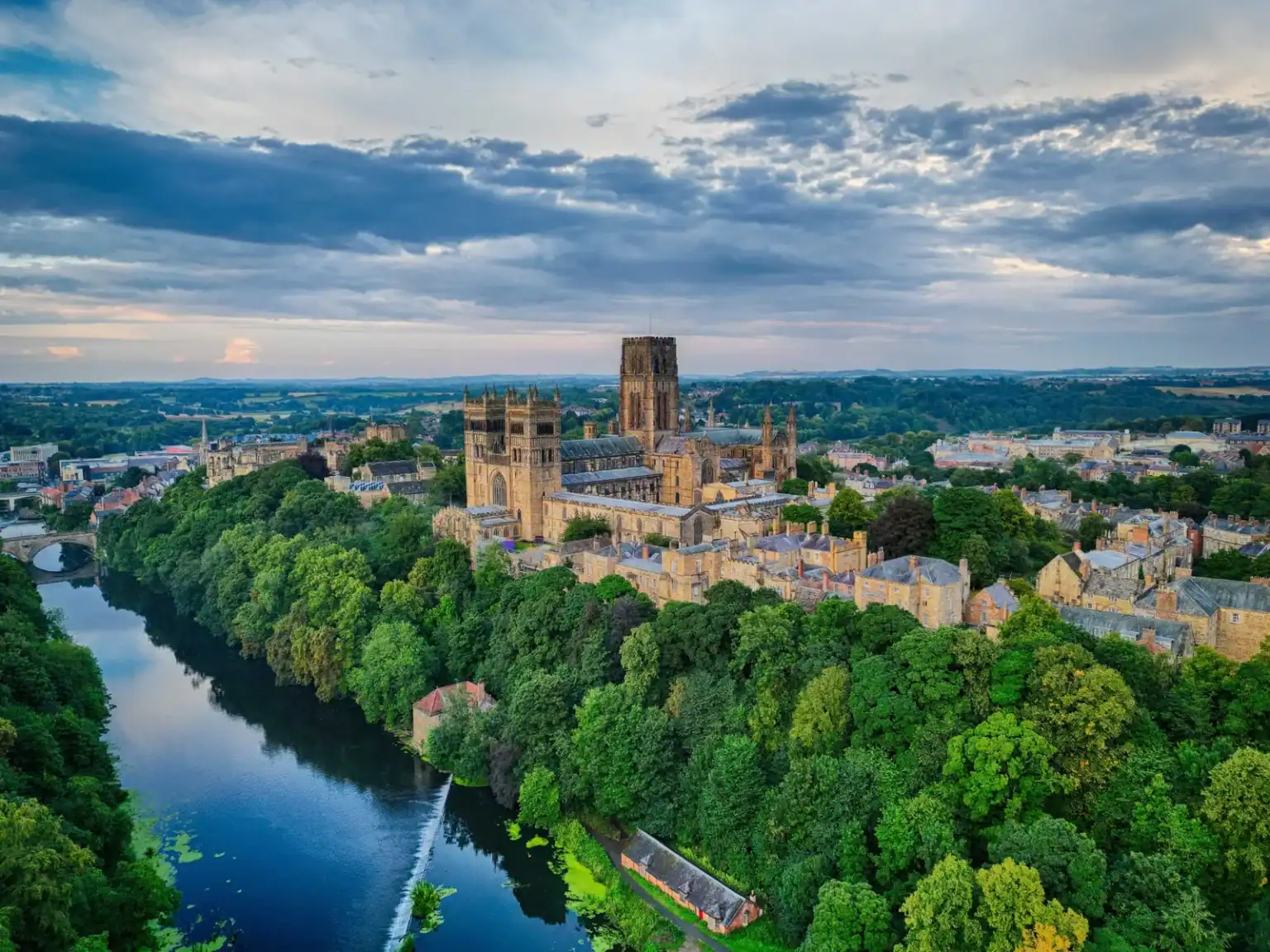 Durham Cathedral and Castle above the River Wear